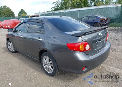 2009 Toyota Corolla Le z USA, uszkodzony, nr VIN JTDBL40E899035672